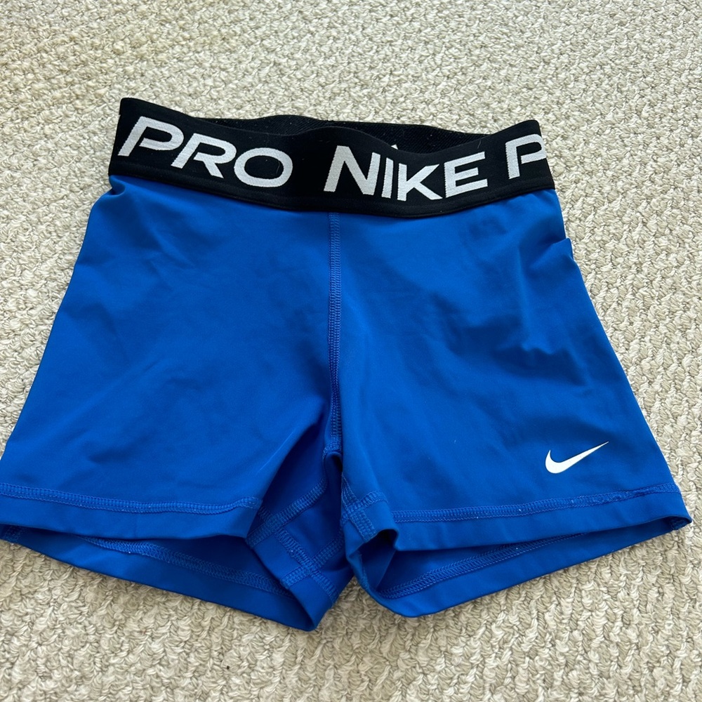 Nike Pro Royal Blue Training Shorts